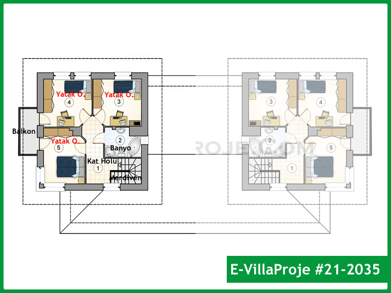 Ev Villa Proje #21 - 2035 Çelik Ev Projesi - Görsel 3