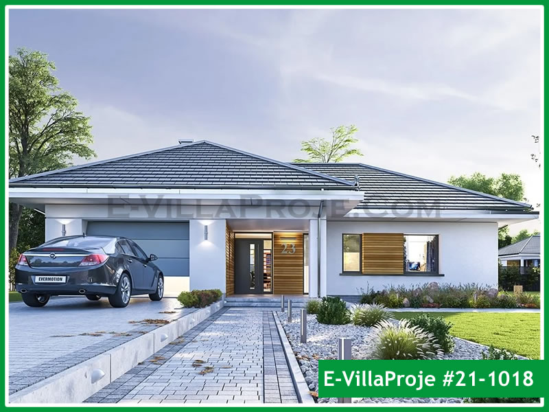 Ev Villa Proje #21 - 1018 Çelik Villa Modeli ve 3D Tasarımı