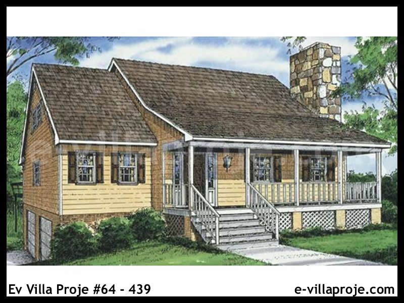 Ev Villa Proje #64 - 439 Çelik Villa Modeli ve 3D Tasarımı