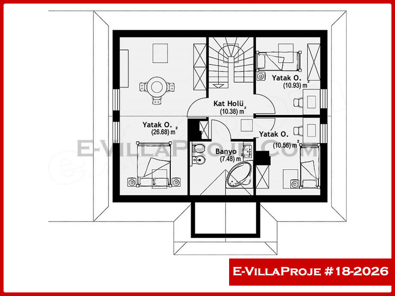Ev Villa Proje #18 - 2026 Çelik Ev Projesi - Görsel 3