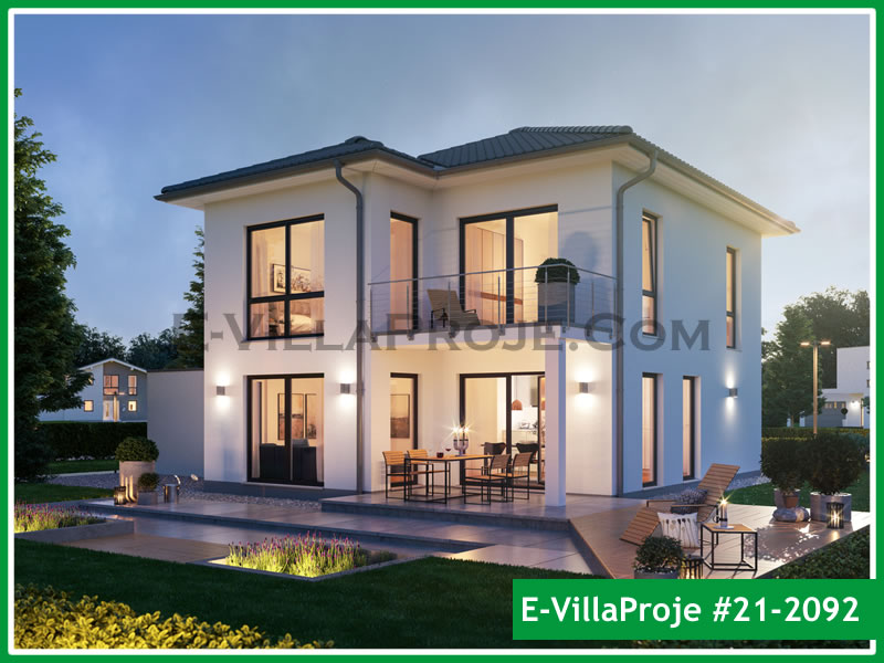 Ev Villa Proje #21 - 2092 Çelik Villa Modeli