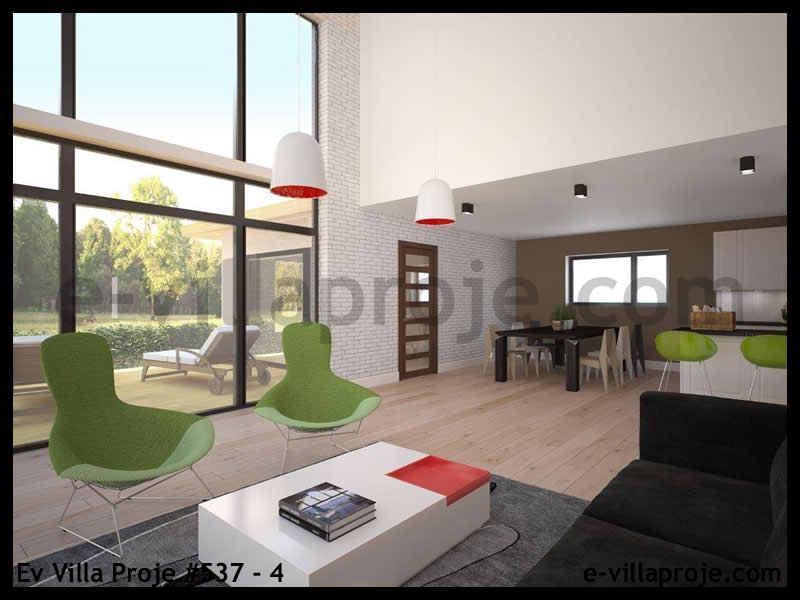Ev Villa Proje #537 - 4 Çelik Ev Projesi - Görsel 7