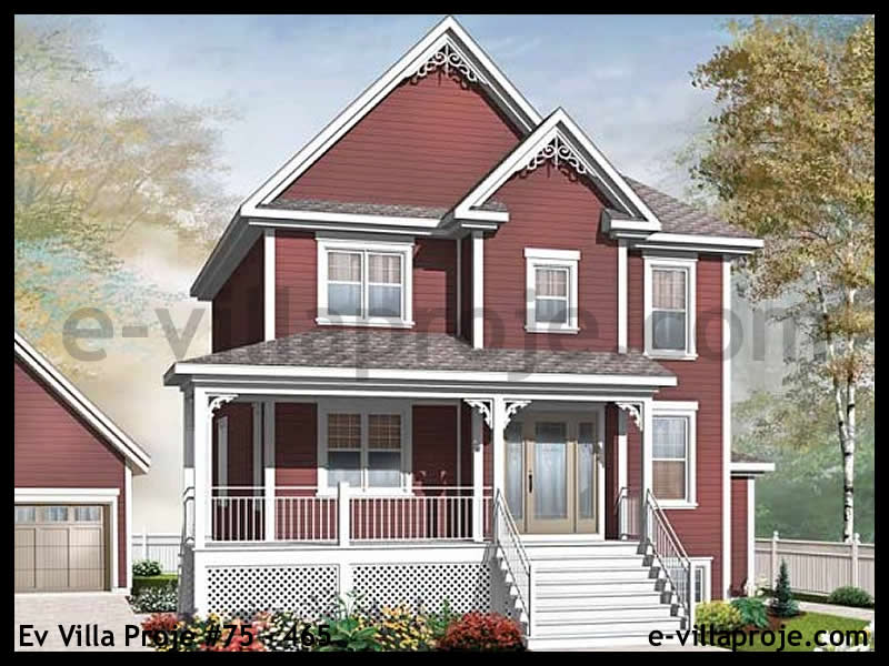 Ev Villa Proje #75 - 465 Çelik Villa Modeli