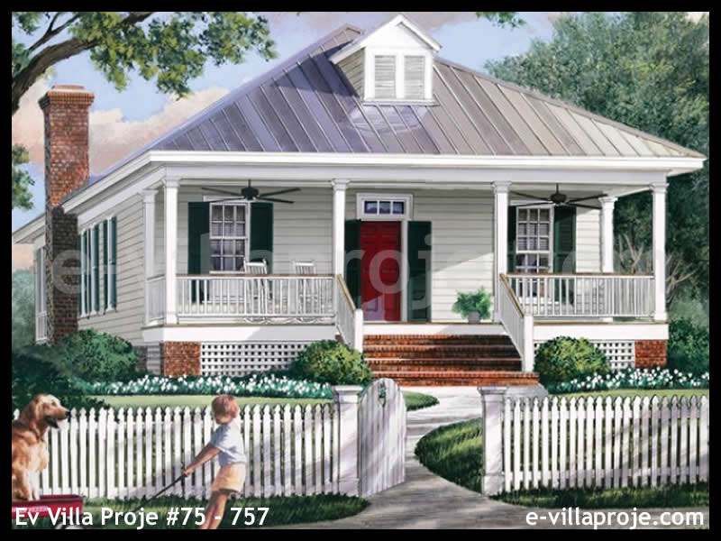 Ev Villa Proje #75 - 757 Çelik Villa Modeli