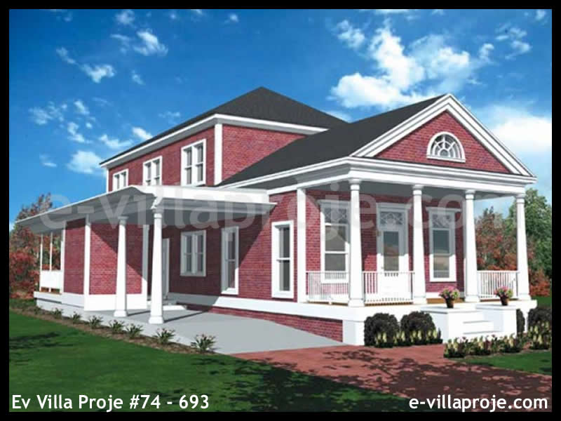 Ev Villa Proje #74 - 693 Çelik Villa Modeli
