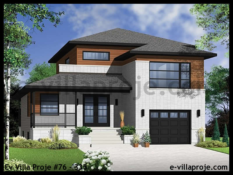 Ev Villa Proje #76 - 335 Çelik Villa Modeli