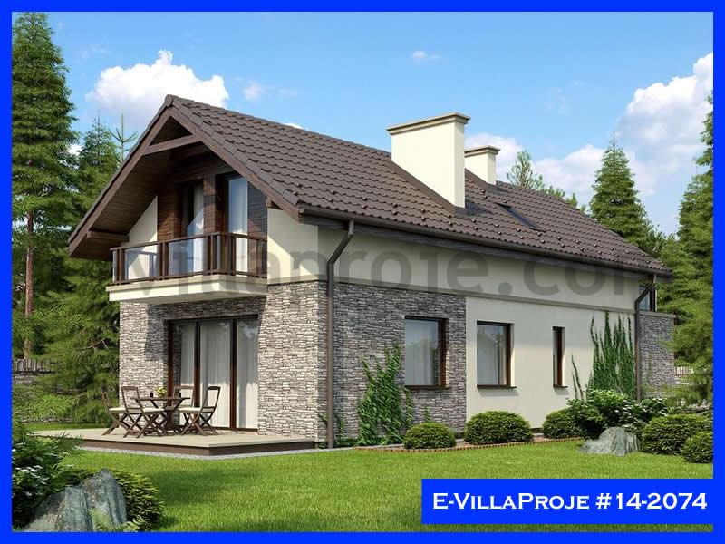 Ev Villa Proje #14 - 2074 Çelik Villa Modeli