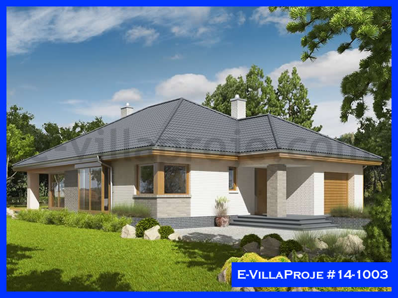 Ev Villa Proje #14 - 1003 Çelik Villa Modeli ve 3D Tasarımı