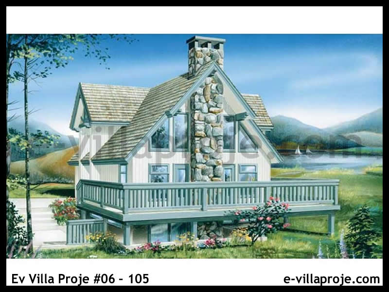 Ev Villa Proje #06 - 105 Çelik Villa Modeli