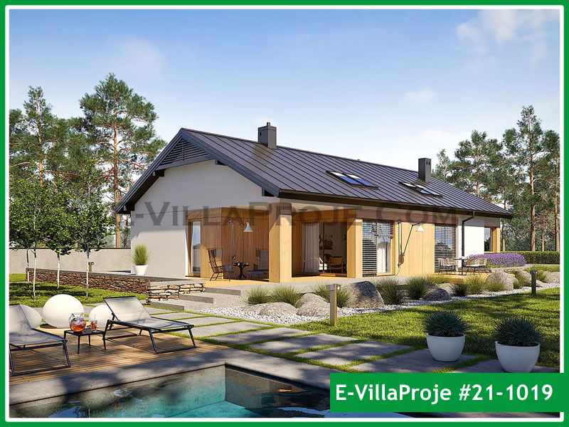 Ev Villa Proje #21 - 1019 Çelik Villa Modeli ve 3D Tasarımı
