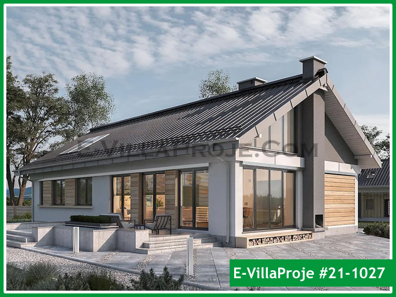 Ev Villa Proje #21 - 1027 Çelik Villa Modeli