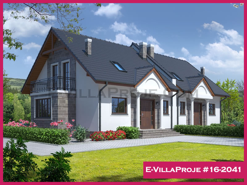 Ev Villa Proje #16 - 2041 Çelik Villa Modeli ve 3D Tasarımı