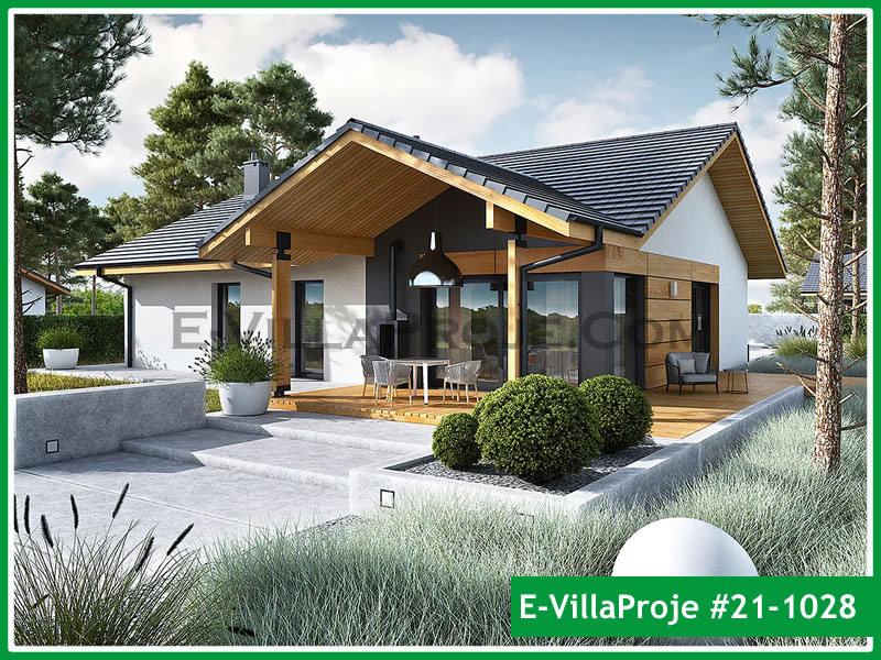 Ev Villa Proje #21 - 1028 Çelik Villa Modeli ve 3D Tasarımı