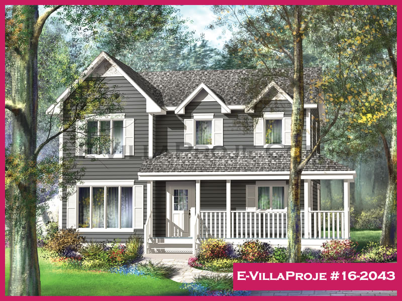 Ev Villa Proje #16 - 2043 Çelik Villa Modeli ve 3D Tasarımı