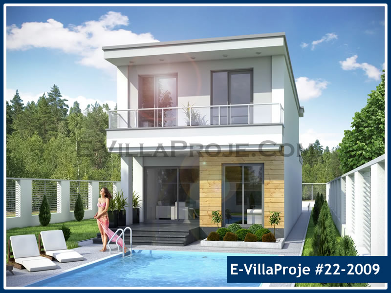 Ev Villa Proje #22 - 2009 Çelik Villa Modeli ve 3D Tasarımı