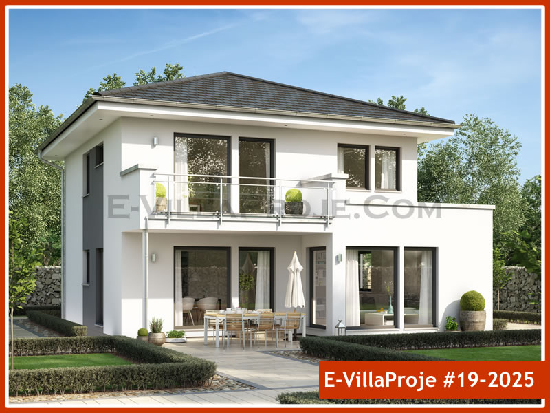 Ev Villa Proje #19 - 2025 Çelik Villa Modeli ve 3D Tasarımı