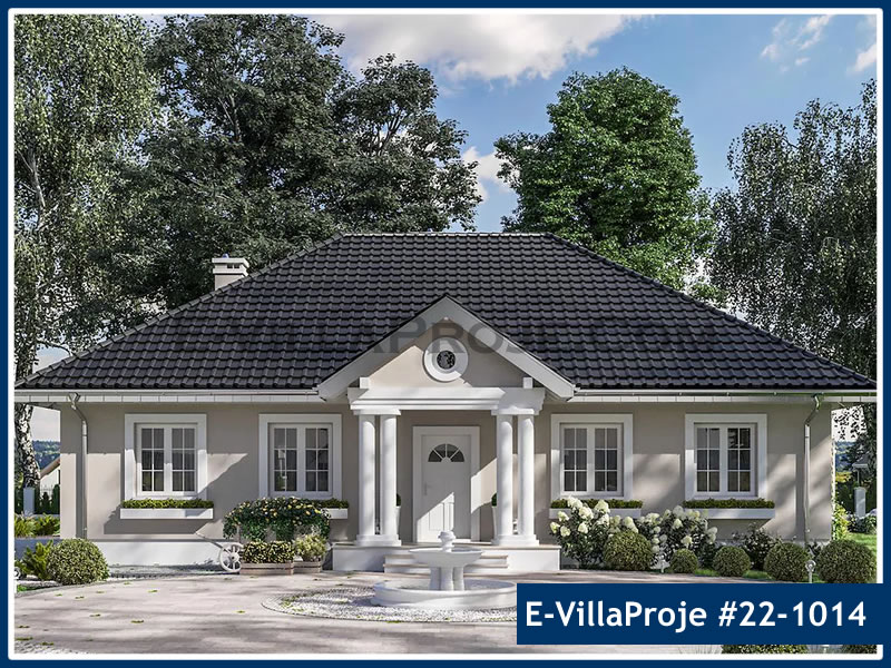 Ev Villa Proje #22 - 1014 Çelik Villa Modeli ve 3D Tasarımı
