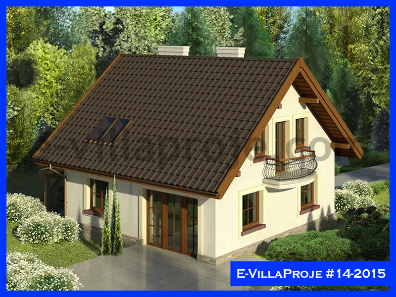 Ev Villa Proje #14 - 2015 Çelik Villa Modeli ve 3D Tasarımı