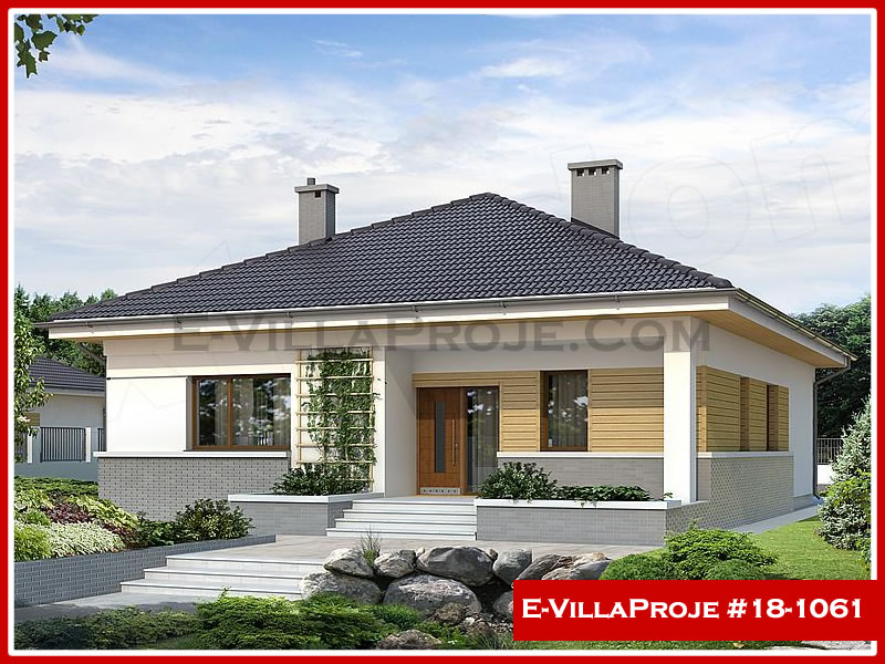 Ev Villa Proje #18 - 1061 Çelik Villa Modeli ve 3D Tasarımı