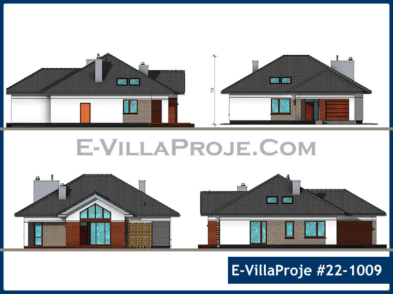 Ev Villa Proje #22 - 1009 Çelik Ev Projesi - Görsel 11