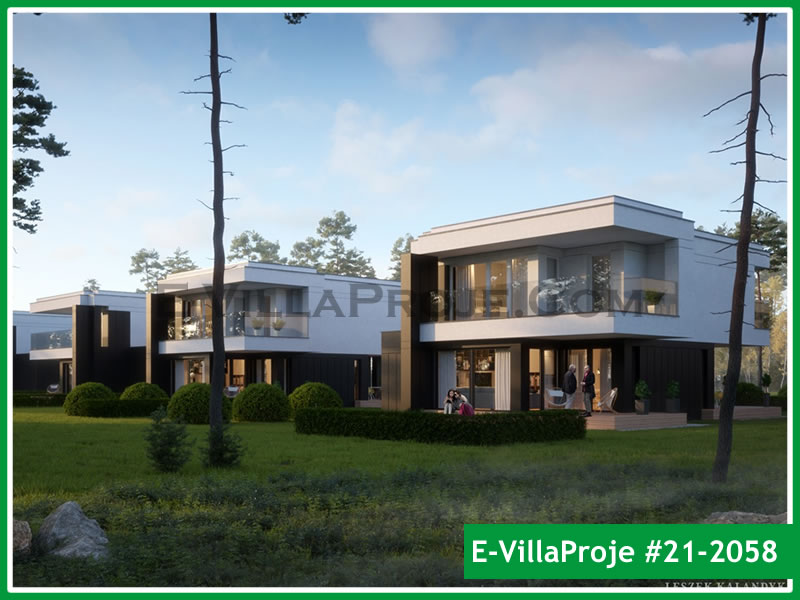 Ev Villa Proje #21 - 2058 Çelik Villa Modeli