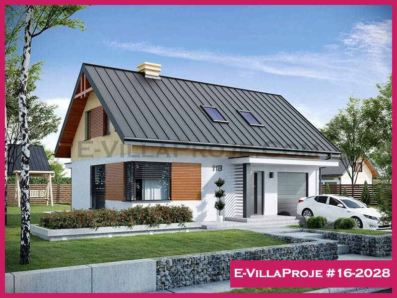 Ev Villa Proje #16 - 2028 Çelik Villa Modeli ve 3D Tasarımı