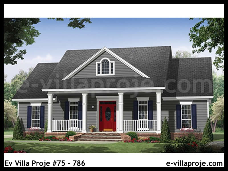 Ev Villa Proje #75 - 786 Çelik Villa Modeli