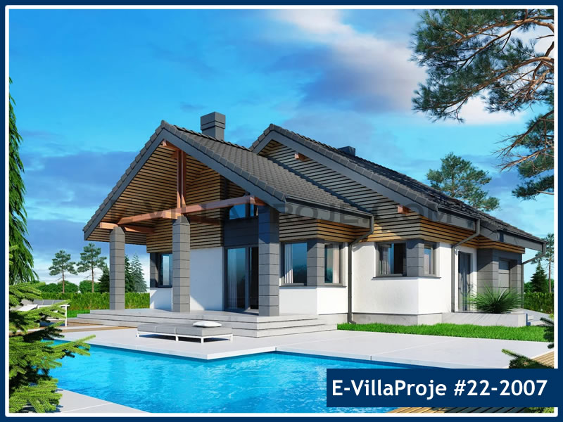 Ev Villa Proje #22 - 2007 Çelik Villa Modeli