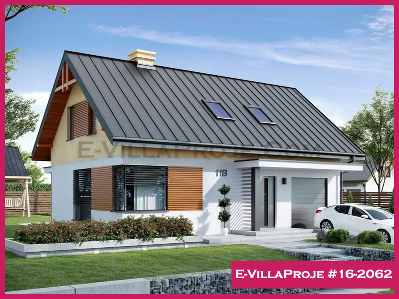 Ev Villa Proje #16 - 2062 Çelik Villa Modeli ve 3D Tasarımı