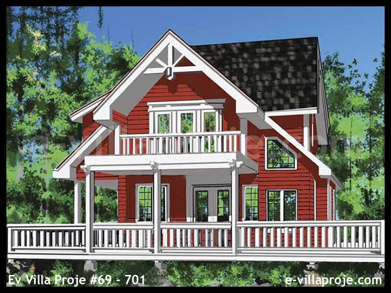 Ev Villa Proje #69 - 701 Çelik Villa Modeli