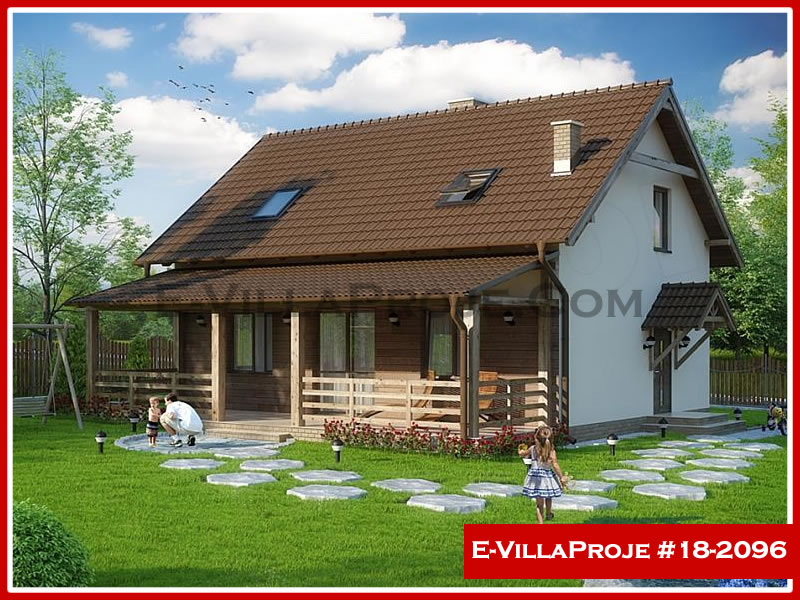 Ev Villa Proje #18 - 2096 Çelik Villa Modeli ve 3D Tasarımı