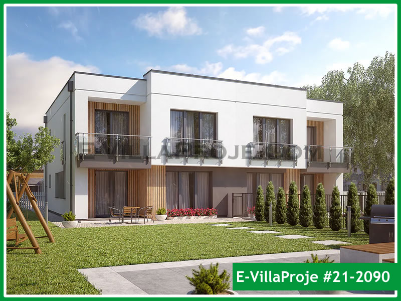 Ev Villa Proje #21 - 2090 Çelik Villa Modeli