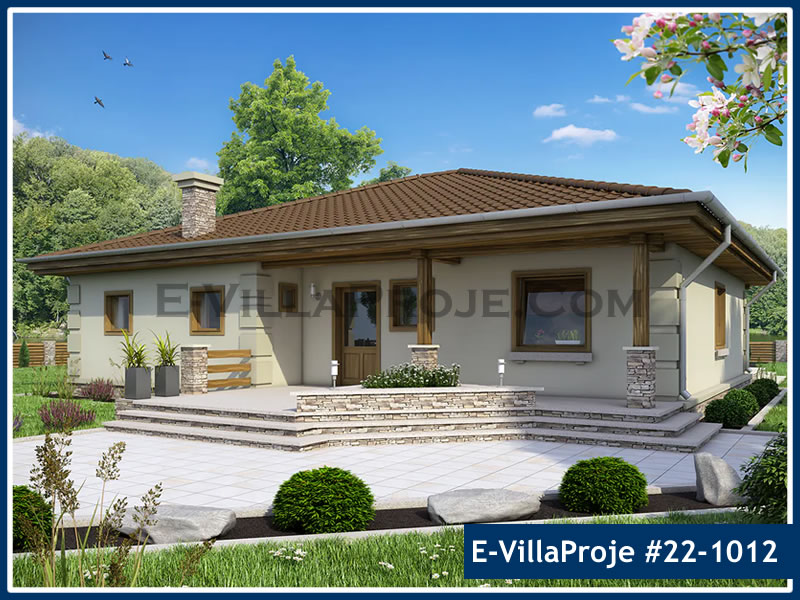 Ev Villa Proje #22 - 1012 Çelik Villa Modeli ve 3D Tasarımı
