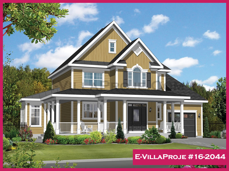 Ev Villa Proje #16 - 2044 Çelik Villa Modeli ve 3D Tasarımı