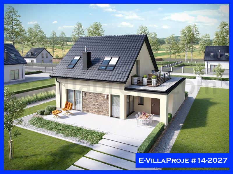 Ev Villa Proje #14 - 2027 Çelik Villa Modeli
