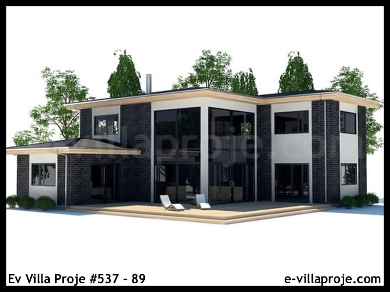 Ev Villa Proje #537 - 89 Çelik Villa Modeli