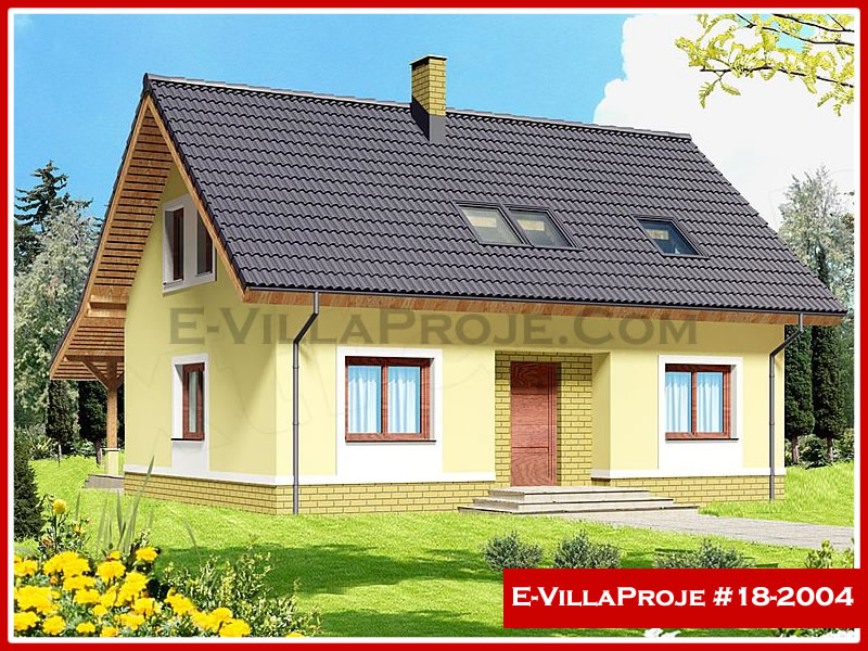Ev Villa Proje #18 - 2004 Çelik Villa Modeli ve 3D Tasarımı