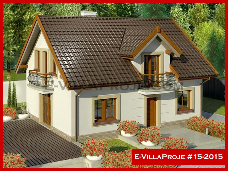 Ev Villa Proje #15 - 2015 Çelik Villa Projesi 3D Mimari Tasarımı