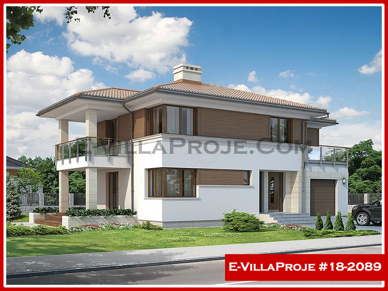 Ev Villa Proje #18 - 2089 Çelik Villa Modeli