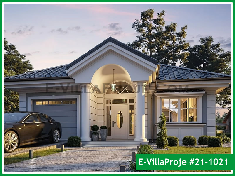 Ev Villa Proje #21 - 1021 Çelik Villa Modeli ve 3D Tasarımı