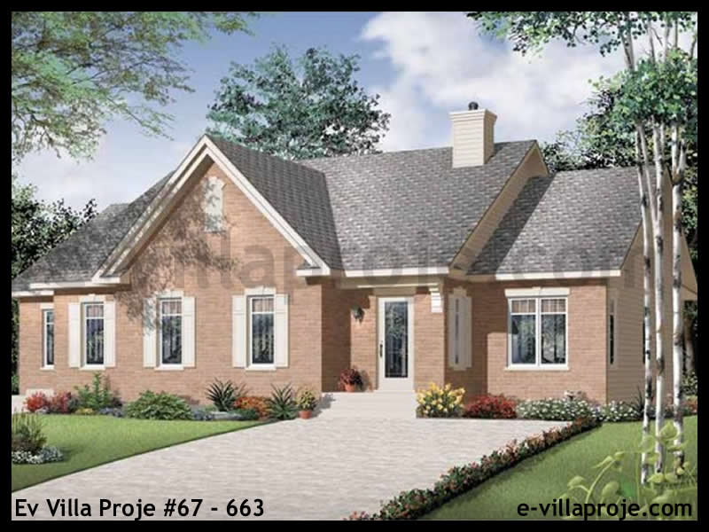 Ev Villa Proje #67 - 663 Çelik Villa Modeli ve 3D Tasarımı