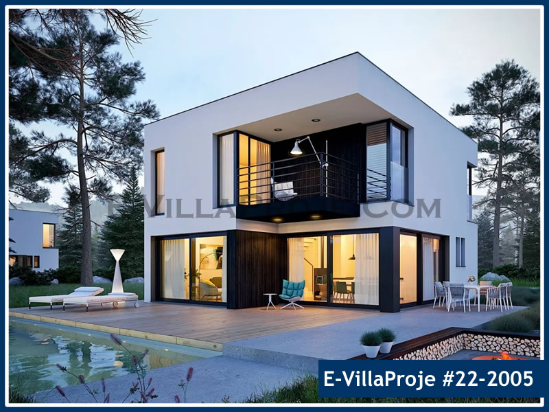 Ev Villa Proje #22 - 2005 Çelik Villa Modeli