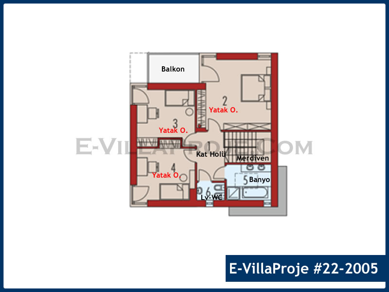 Ev Villa Proje #22 - 2005 Çelik Ev Projesi - Görsel 3