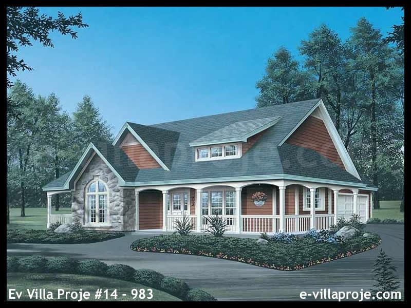Ev Villa Proje #14 - 983 Çelik Villa Modeli