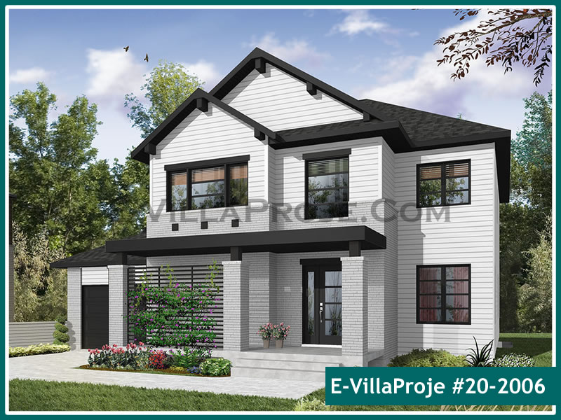 Ev Villa Proje #20 - 2006 Çelik Villa Modeli ve 3D Tasarımı