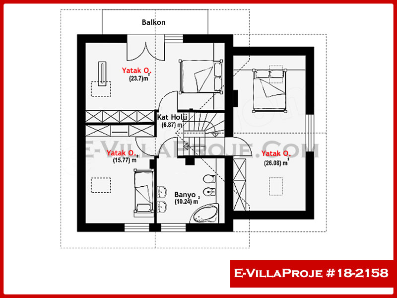 Ev Villa Proje #18 - 2158 Çelik Ev Projesi - Görsel 3