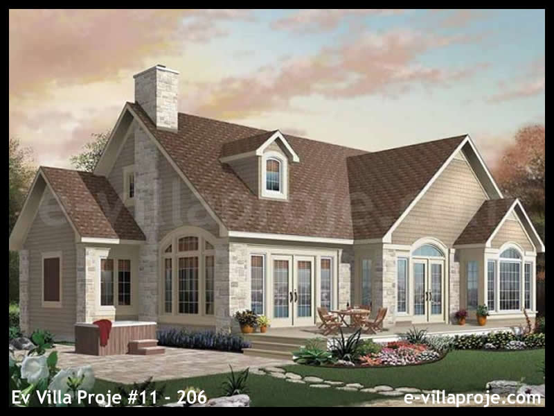 Ev Villa Proje #11 - 206 Çelik Villa Modeli