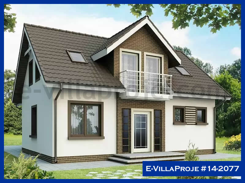 Ev Villa Proje #14 - 2077 Çelik Villa Modeli ve 3D Tasarımı