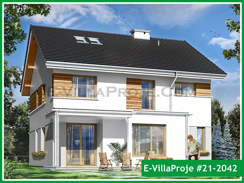 Ev Villa Proje #21 - 2042 Çelik Villa Modeli ve 3D Tasarımı