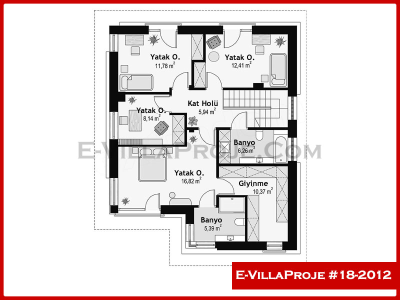 Ev Villa Proje #18 - 2012 Çelik Ev Projesi - Görsel 3
